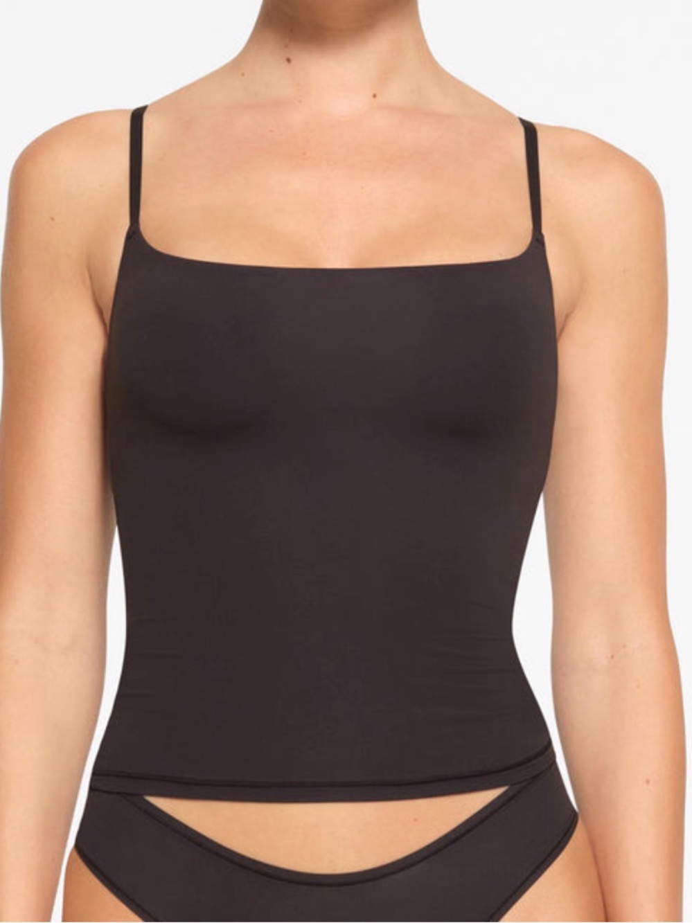 NWT SKIMS Fits Everybody Cami in Onyx XL